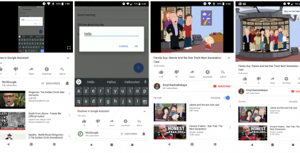 YouTuben videotoistimen koko mukautuu jatkossa videon kuvasuhteen mukaisesti. Kuva: 9to5Google.